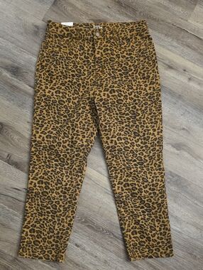 NWT: Time & Tru Leopard Print Jeans